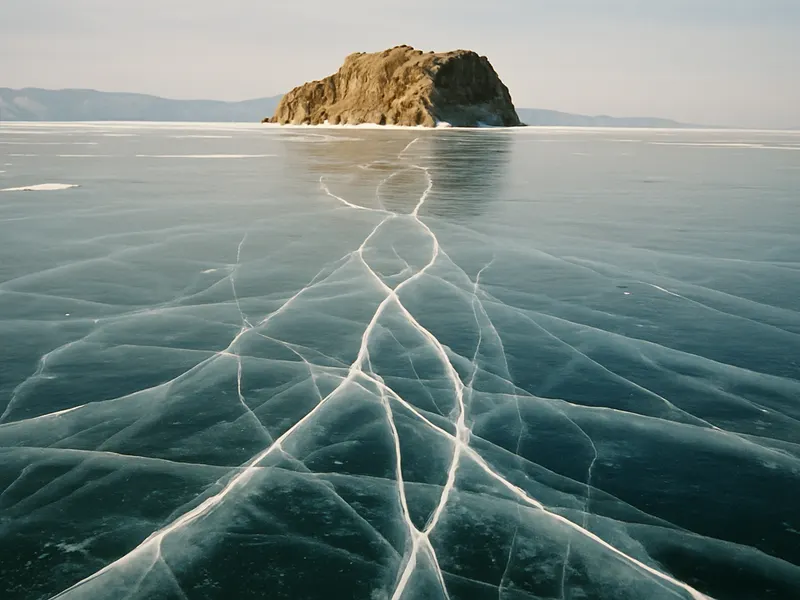 лёд Байкала, Ольхон